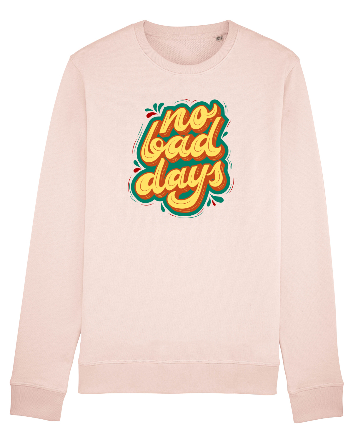 Bluză mânecă lungă Unisex Rise Candy Pink