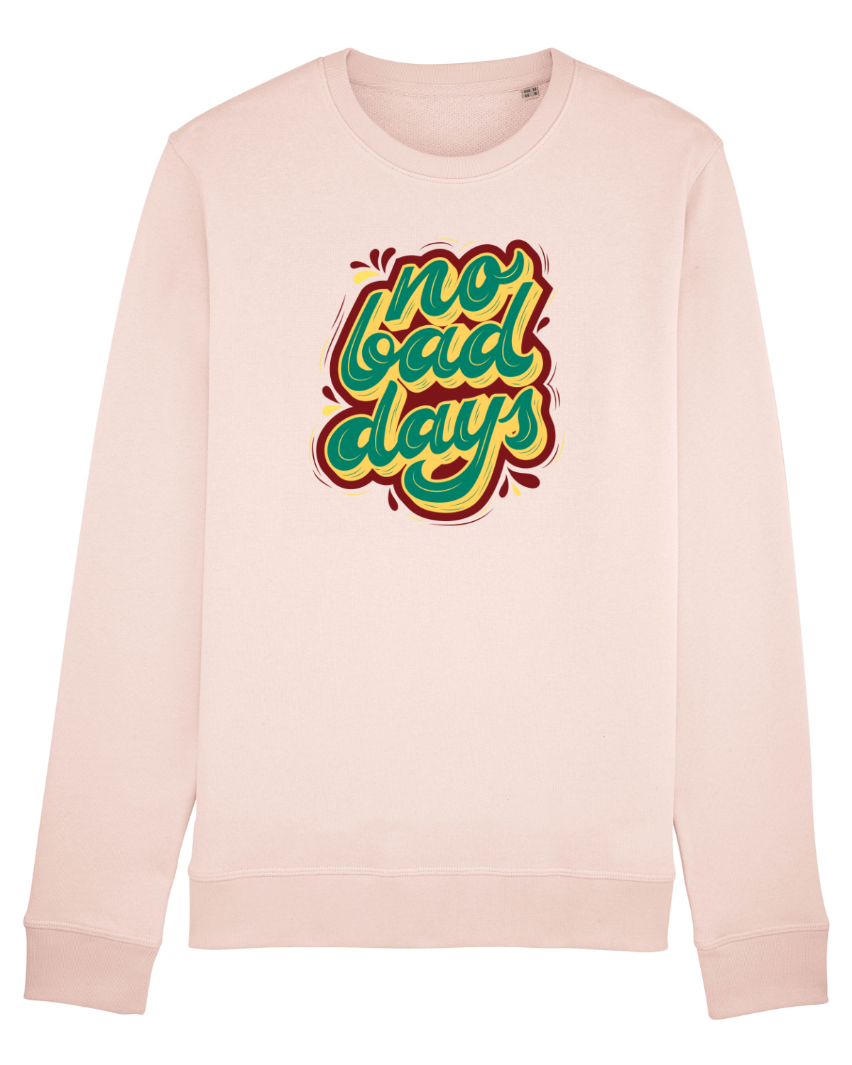 Bluză mânecă lungă Unisex Rise Candy Pink