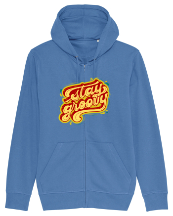 Stay Groovy Bright Blue