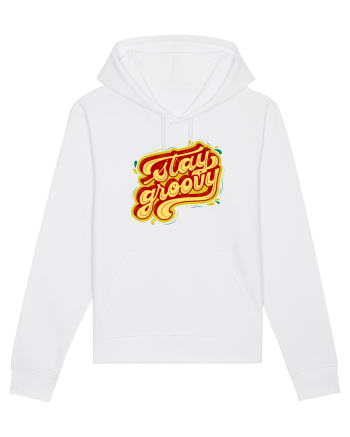 Stay Groovy White