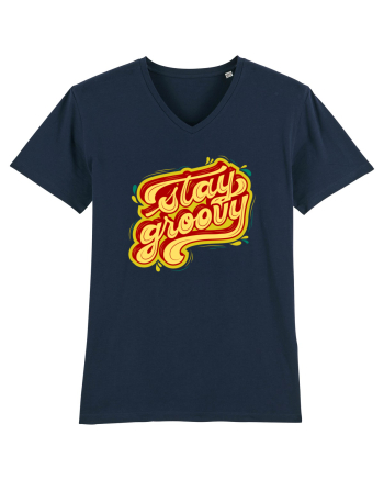 Stay Groovy French Navy