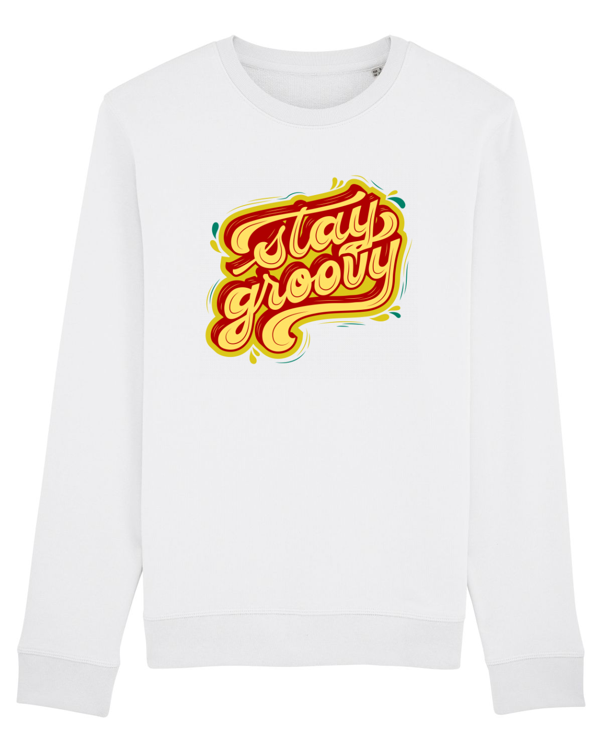 Bluză mânecă lungă Unisex Rise White