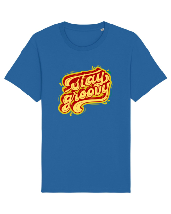 Stay Groovy Royal Blue
