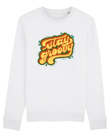 Stay Groovy White