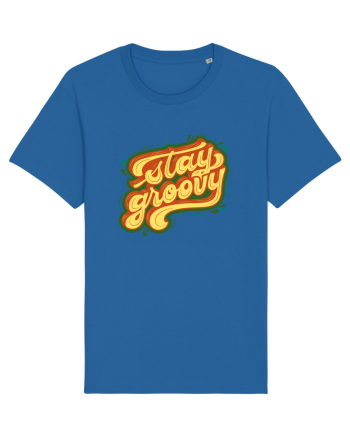 Stay Groovy Royal Blue