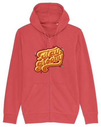 Stay Groovy Carmine Red