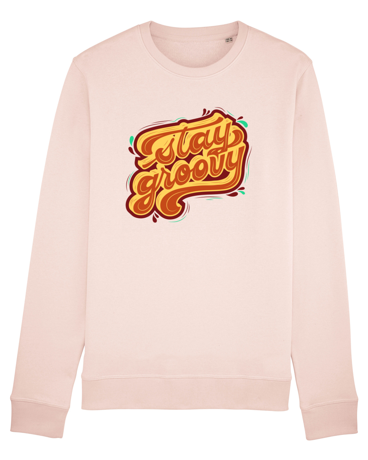 Bluză mânecă lungă Unisex Rise Candy Pink