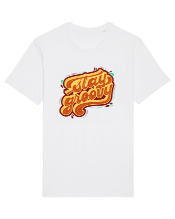 Stay Groovy White