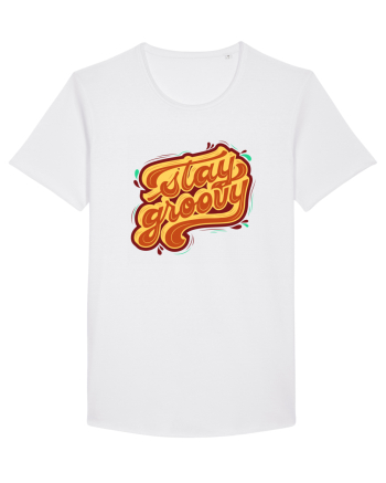 Stay Groovy White