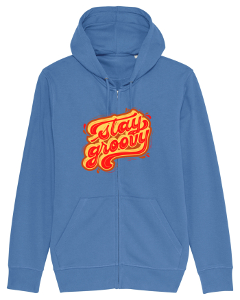 Stay Groovy Bright Blue
