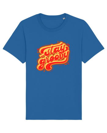 Stay Groovy Royal Blue