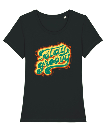 Stay Groovy Black