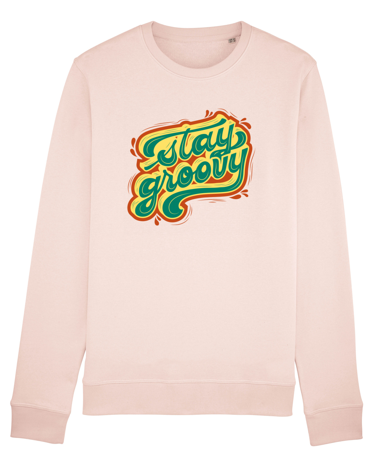 Bluză mânecă lungă Unisex Rise Candy Pink