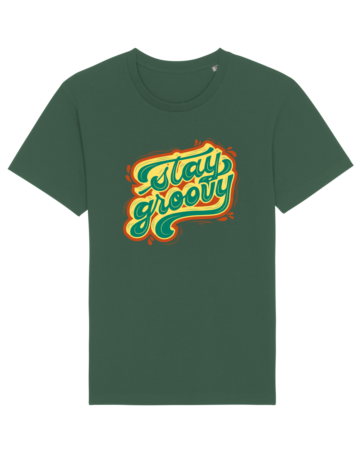 Tricou mânecă scurtă Unisex Rocker Bottle Green