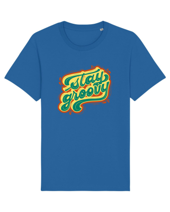 Stay Groovy Royal Blue