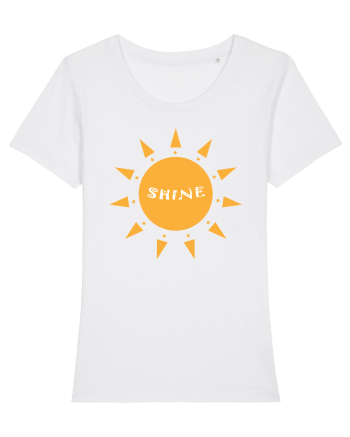 Sun shine  White