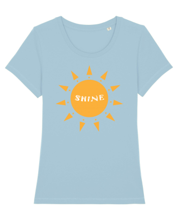Sun shine  Sky Blue