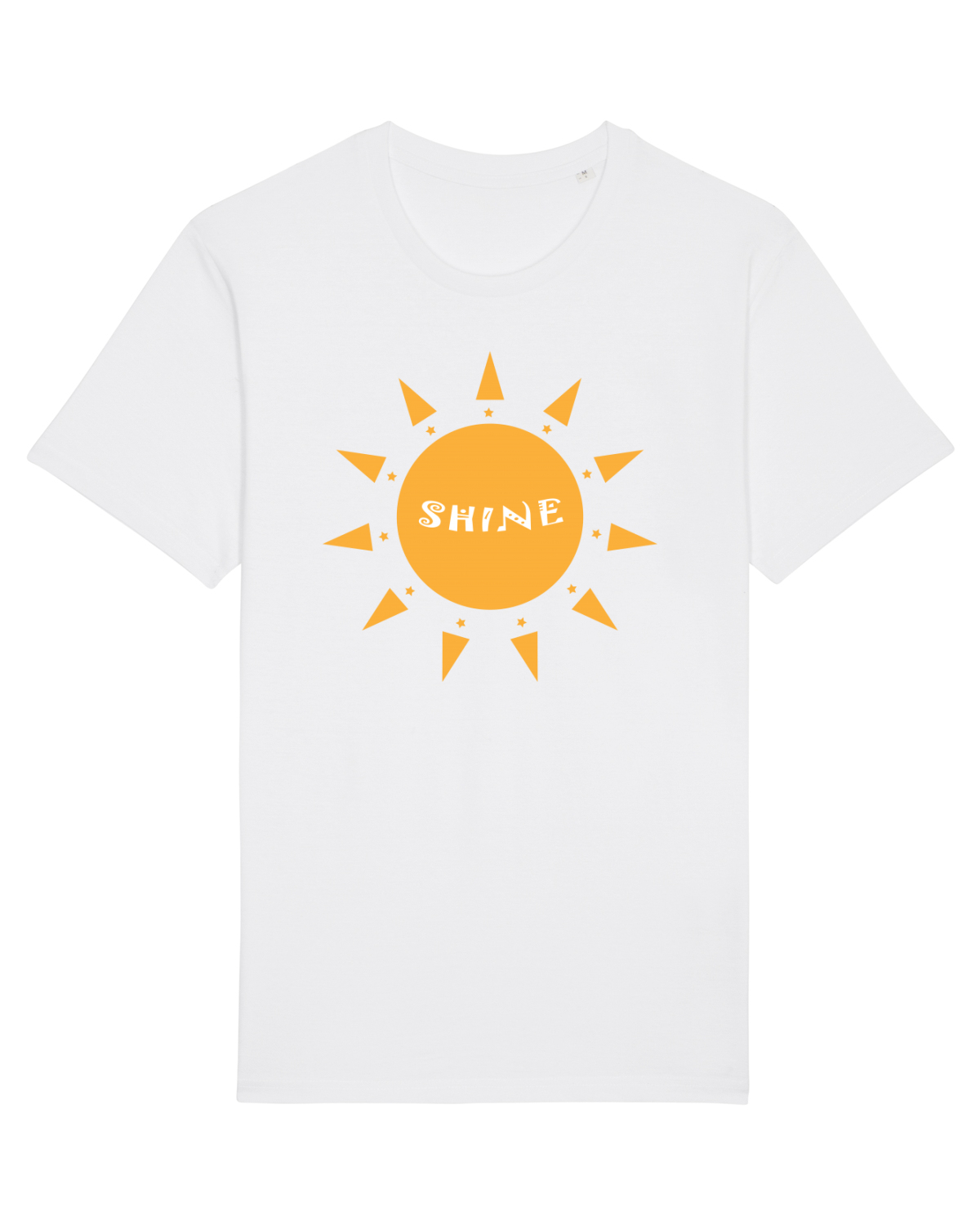 Tricou mânecă scurtă Unisex Rocker White