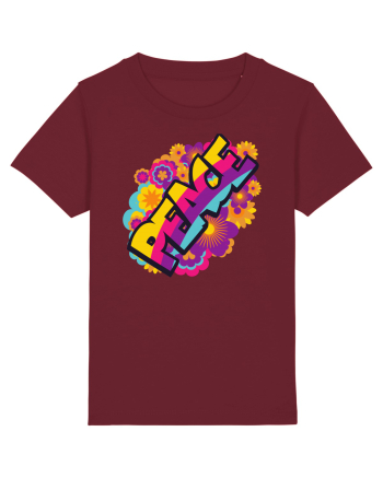 Peace Burgundy