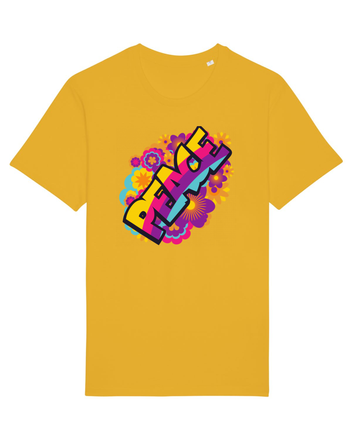 Tricou mânecă scurtă Unisex Rocker Spectra Yellow