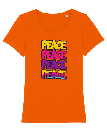 Peace Bright Orange