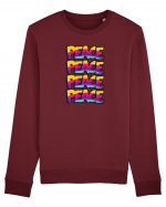 Peace Bluză mânecă lungă Unisex Rise