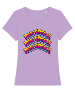 Peace Tricou mânecă scurtă guler larg fitted Damă Expresser