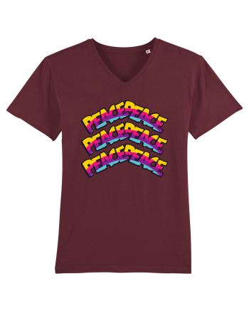 Peace Burgundy