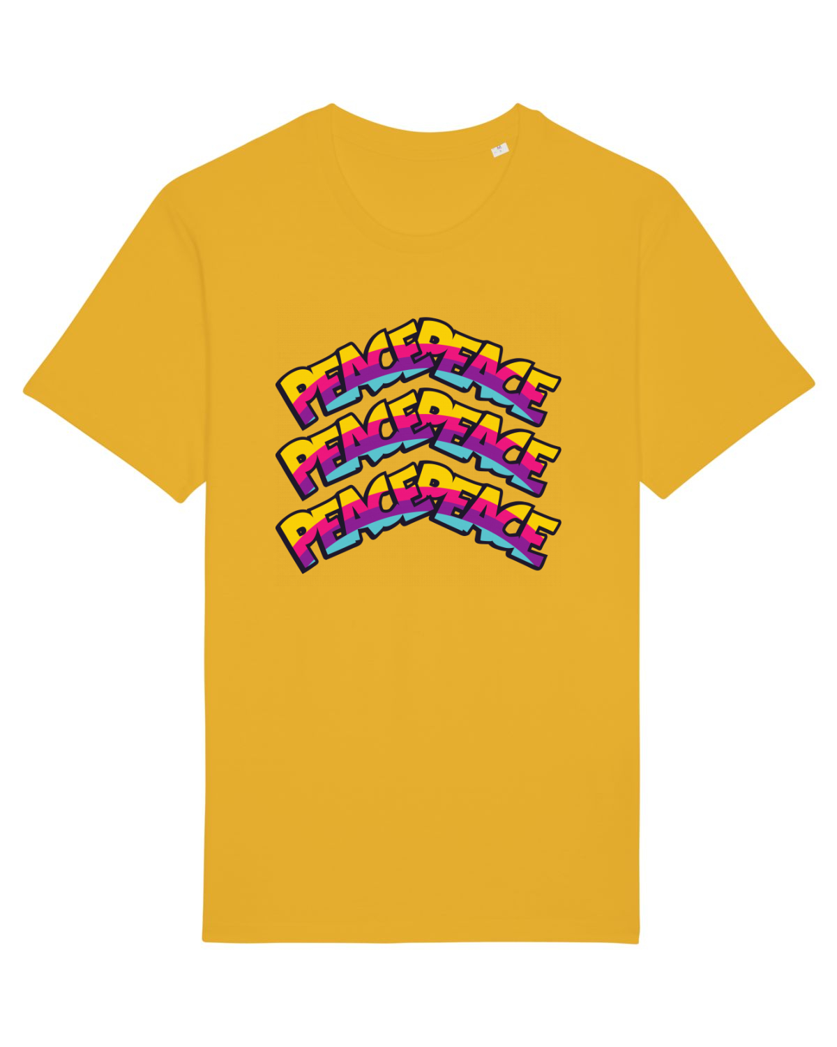 Tricou mânecă scurtă Unisex Rocker Spectra Yellow