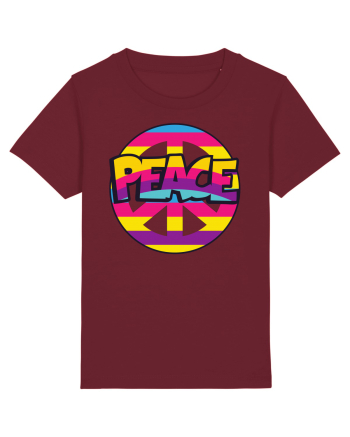 Peace Burgundy