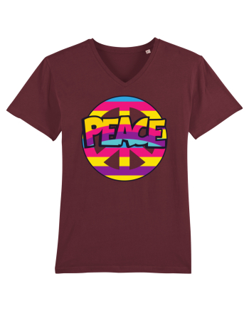 Peace Burgundy