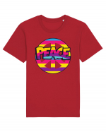 Peace Tricou mânecă scurtă Unisex Rocker