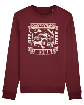 Dependent de adrenalina Burgundy