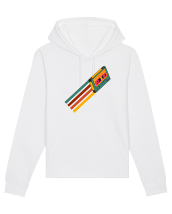 90'S Retro Cassette Tape White
