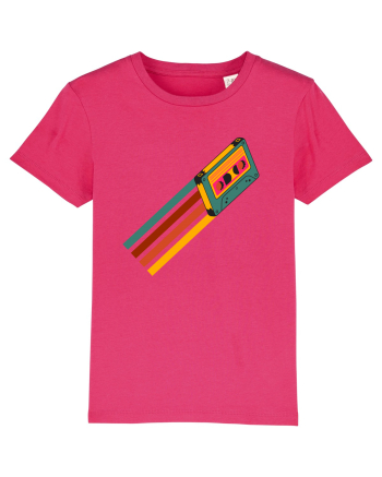 90'S Retro Cassette Tape Raspberry