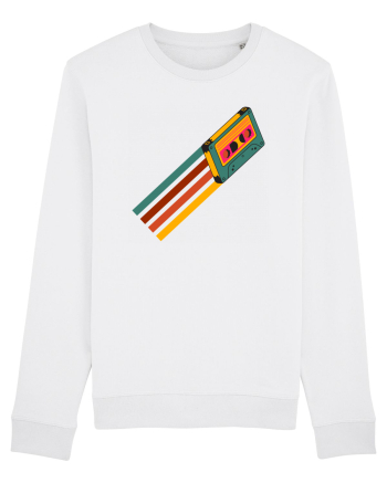 90'S Retro Cassette Tape White