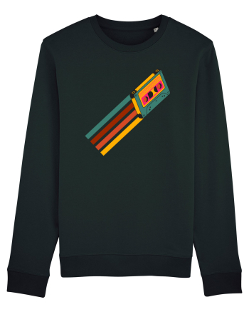 90'S Retro Cassette Tape Black