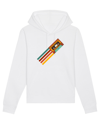 90'S Retro Cassette Tape White