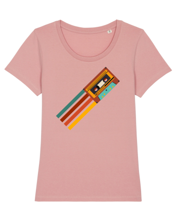 90'S Retro Cassette Tape Canyon Pink