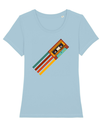 90'S Retro Cassette Tape Sky Blue