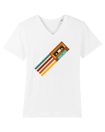 90'S Retro Cassette Tape White