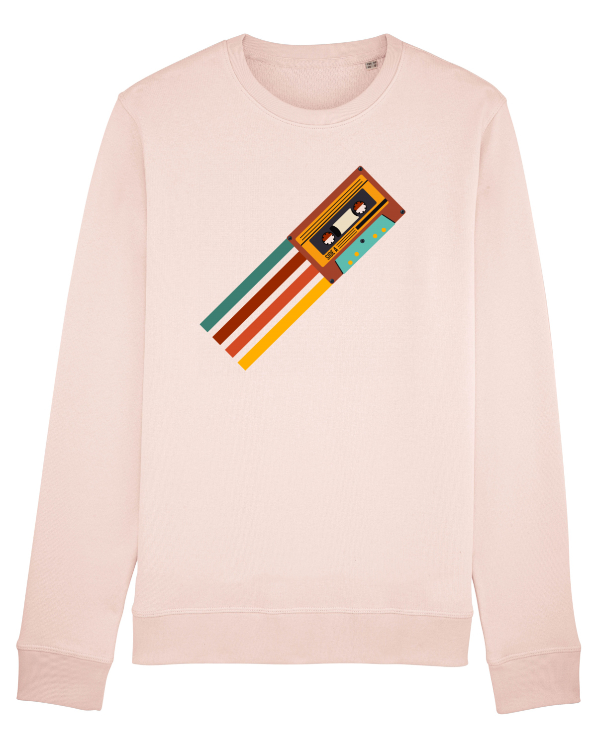 Bluză mânecă lungă Unisex Rise Candy Pink