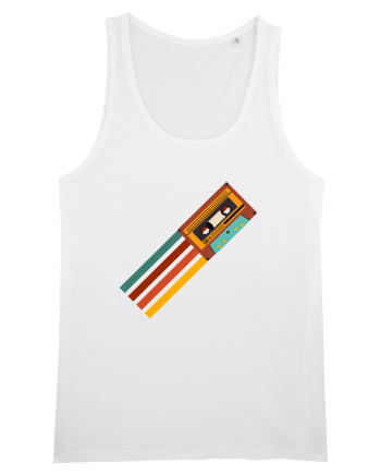 90'S Retro Cassette Tape White