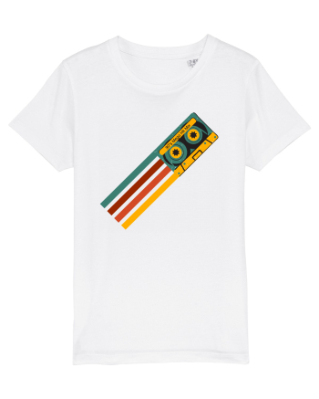 90'S Retro Cassette Tape White