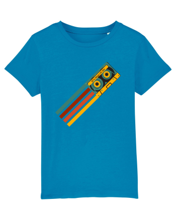 90'S Retro Cassette Tape Azur