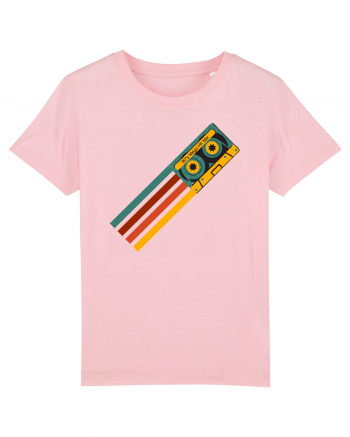 90'S Retro Cassette Tape Cotton Pink