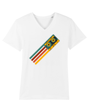 90'S Retro Cassette Tape White