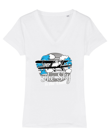The sky is the limit. White