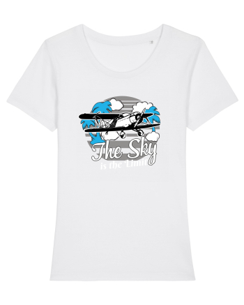 The sky is the limit. White