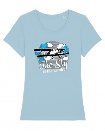 The sky is the limit. Sky Blue